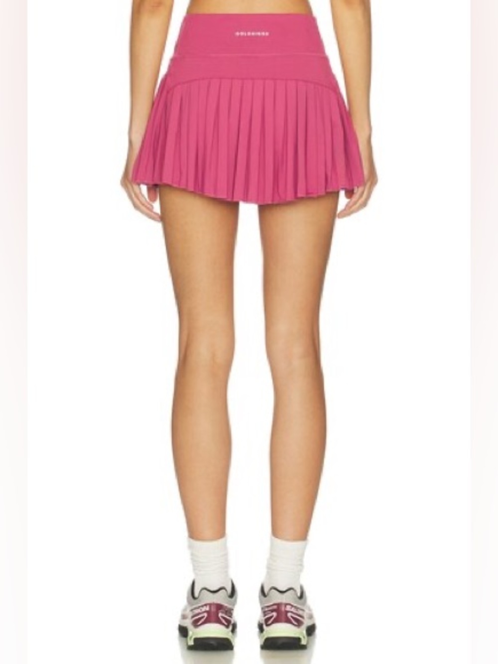 Pleated Tennis Skirt in Raspberry
Gold Hinge - Picture 3 of 7